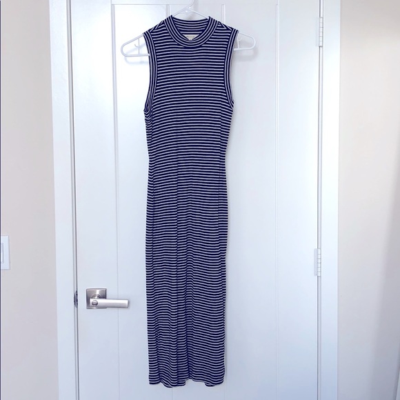 NWT Madewell Ribbed Mockneck Midi Dress SZ XS - Picture 4 of 7